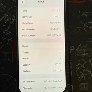 Apple iPhone 15 Pro, 128 gb, Blue Titanium, Улаанбаатар — Баянзүрх — Баянмонгол хороолол