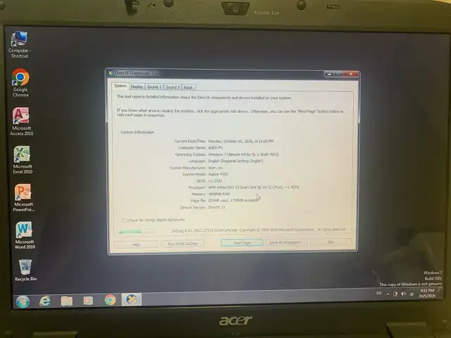 Acer 13.3, Intel Pentium, 4 GB RAM, 128 GB, Улаанбаатар — Баянзүрх — Натур худалдааны төв