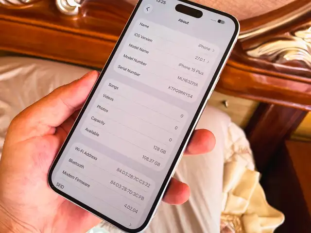 Apple iPhone 15 Plus, 128 gb, Blue, Улаанбаатар — Сүхбаатар — Дөлгөөн нуур