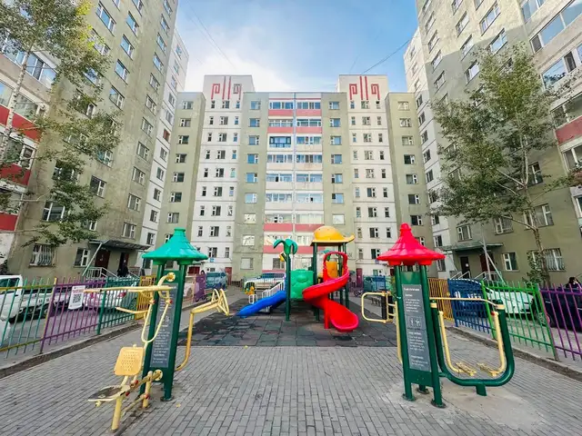 Хотын төвд 24-р сургуулийн урд 2 өрөө бүрэн тавилгатай 41.62м2 байр, Улаанбаатар — Чингэлтэй — 3-р хороо
