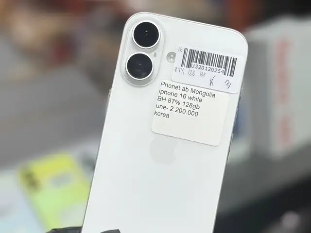 Apple iphone 16, 128 gb, Улаанбаатар — Баянгол — 3, 4 хороолол