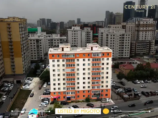 Сбд, 1-р хороо, unionbuilding-н хойно байрлах байранд 53.8мкв 2 өрөө орон сууц, Улаанбаатар — Сүхбаатар — 1-р хороо