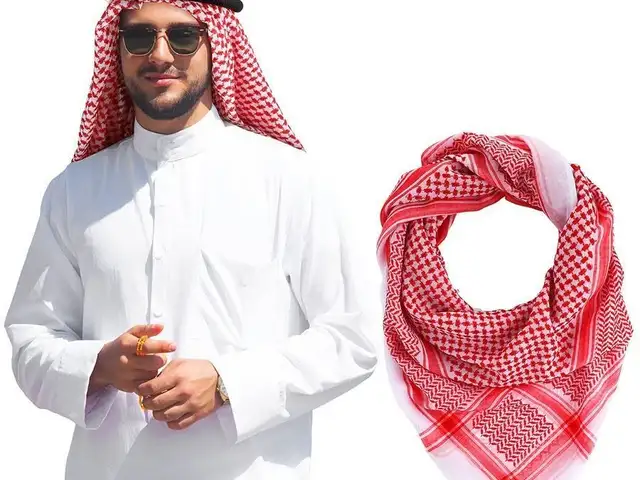 Arab shemagh, keffiyeh, Улаанбаатар — Хан-Уул — Japan town