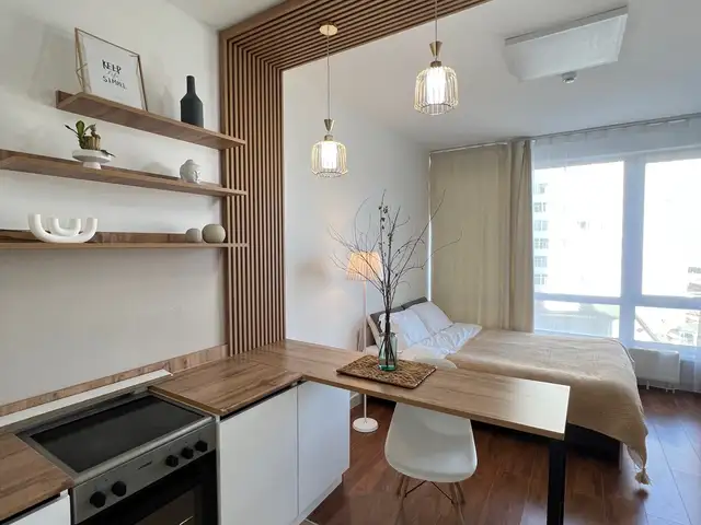 Morningstar residence 1 өрөө бүрэн тавилгатай байр 30мкв, Улаанбаатар — Баянзүрх — Хавдар судлалын үндэсний төв