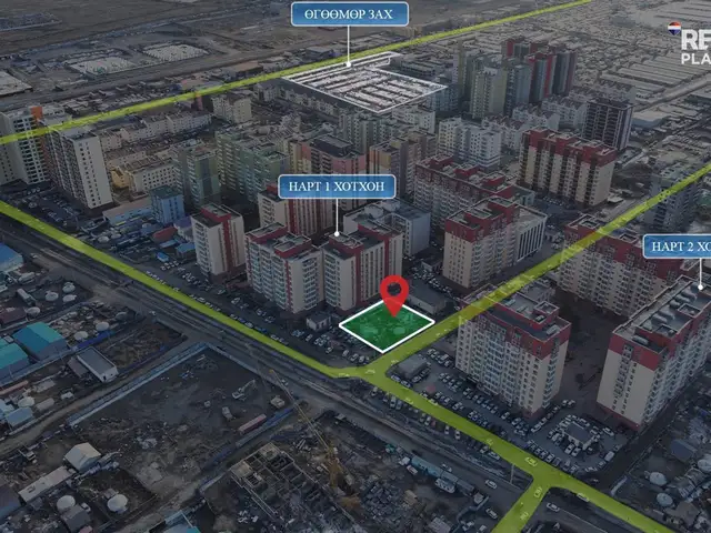 Бзд нарт хотхоны хойно зам дагуу 1060мкв өмчилсөн газар, Улаанбаатар — Баянзүрх — 42-р хороо