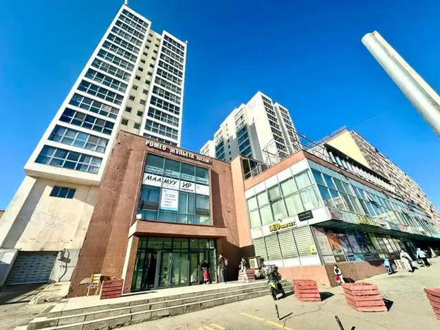 Жуковийн музейн хойно 2 өрөө орон сууц 53m2, Улаанбаатар — Баянзүрх — 5-р хороо