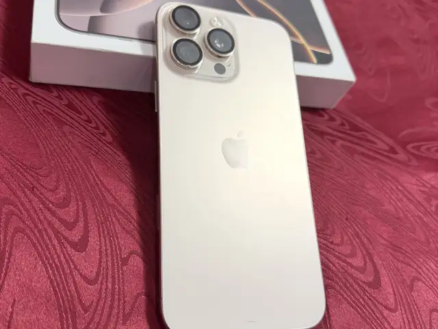 Apple iPhone 16 Pro Max, 256 gb, Улаанбаатар — Баянгол — 31-р хороо