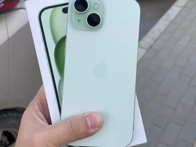 Apple iPhone 15, 128 gb, Green, Улаанбаатар — Хан-Уул — Яармаг
