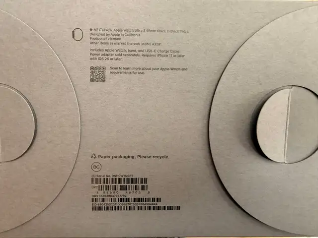 Apple watch ultra 3 black titanium, Улаанбаатар — Баянзүрх — Натур худалдааны төв