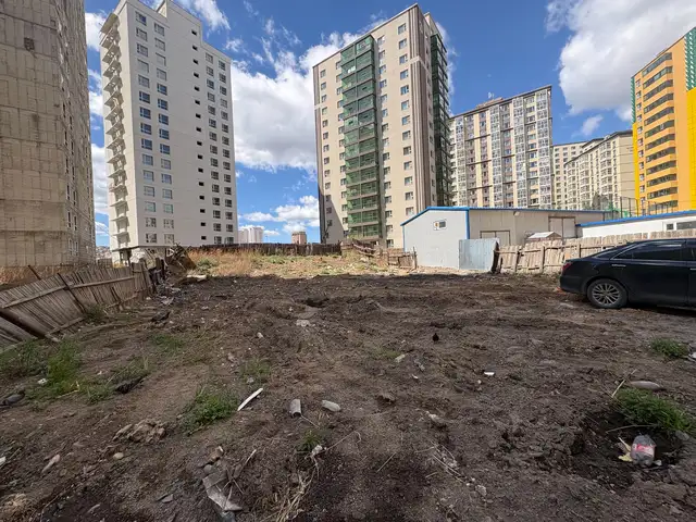 Хоймор оффисын баруун талд 510мкв газар, Улаанбаатар — Сүхбаатар — 9-р хороо
