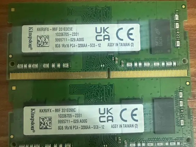 Notebook ram kingston 8gb 2x 3200mhz, Улаанбаатар — Баянзүрх — Сансар