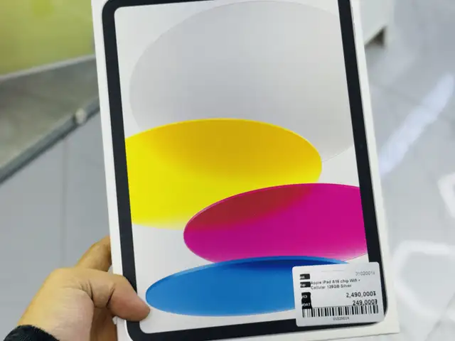 Apple ipad a16 chip wi-fi, cellular 128gb silver, Улаанбаатар — Хан-Уул — 15-р хороо