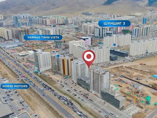Худ 8 дугаар хороо hulegt korean town хотхонд 3 өрөө байр, Улаанбаатар — Хан-Уул — Яармаг