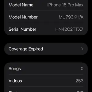 Apple iPhone 15 Pro Max, 256 gb, Natural Titanium, Улаанбаатар — Баянзүрх — Сансар