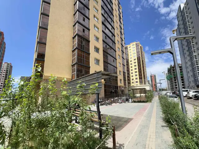 Синема некстээс урагшаа Evergreen apartment 3 өрөө байр 59.01мкв, Улаанбаатар — Баянзүрх — 38-р хороо