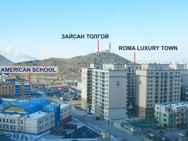Рома таун,зайсан толгойн зүүн талд 110.33м2 3 өрөө, Улаанбаатар — Хан-Уул — Зайсан