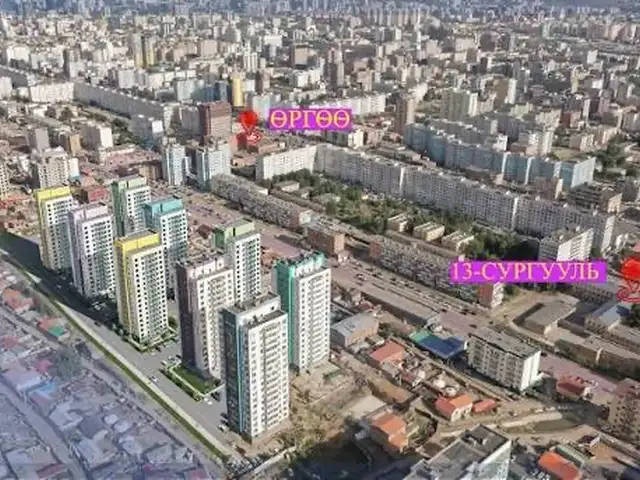 Бгд 3 4 хороололд 24мкв 1 өрөө байр, Улаанбаатар — Баянгол — 3, 4 хороолол