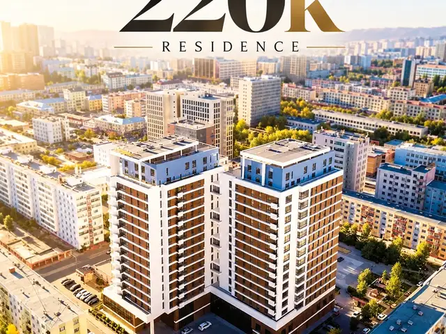 Хотын төвд 220к residence-д 4 өрөө 119мкв, Улаанбаатар — Сүхбаатар — 220 мянгат
