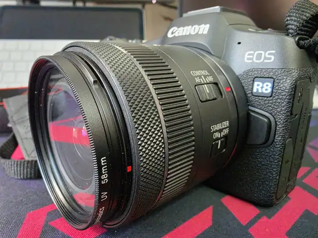 Canon - eos r8 4k video mirrorless camera with rf24-50mm f/4.5-6.3 is stm lens, Улаанбаатар — Баянгол — 10-р хороолол