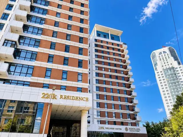 220k residence-т 92.68 мкв 3 өрөө орон сууц худалдана., Улаанбаатар — Сүхбаатар — 1-р хороо