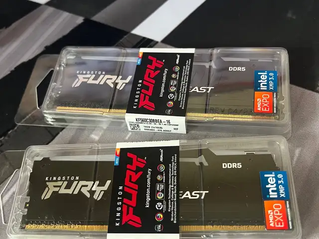 Latstaigaa kingstone fury rgb d5 16-2 6000mhz cl30 new ram, Улаанбаатар — Баянгол — 3, 4 хороолол
