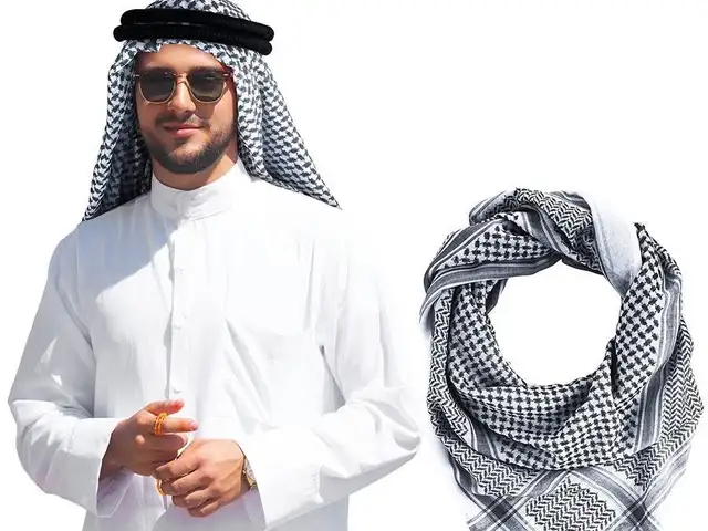 Arab shemagh, keffiyeh, Улаанбаатар — Хан-Уул — Japan town