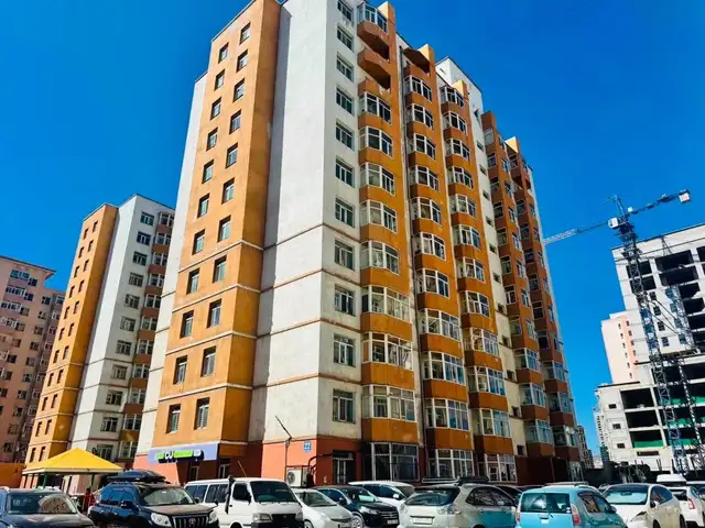 Худ, 3-р хороо, хос өргөө хотхонд 2 өрөө 44.48мкв байр, Улаанбаатар — Хан-Уул — 3-р хороо