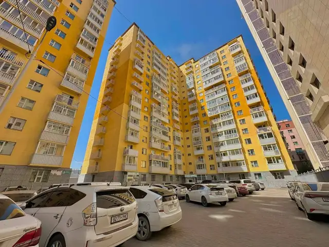 Хотын төвд, үйлдвэрчин хотхонд 2 өрөө байр 34.76мкв, Улаанбаатар — Сүхбаатар — 1-р хороо