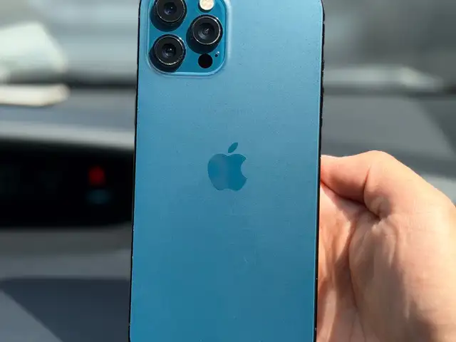 Apple iPhone 12 Pro Max, 256 gb, Pacific Blue, Улаанбаатар — Баянзүрх — Натур худалдааны төв