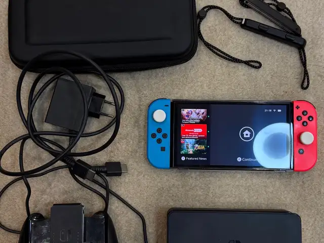 Nintendo switch oled, 256 microsd cardtai, Улаанбаатар — Хан-Уул — 120 мянгат
