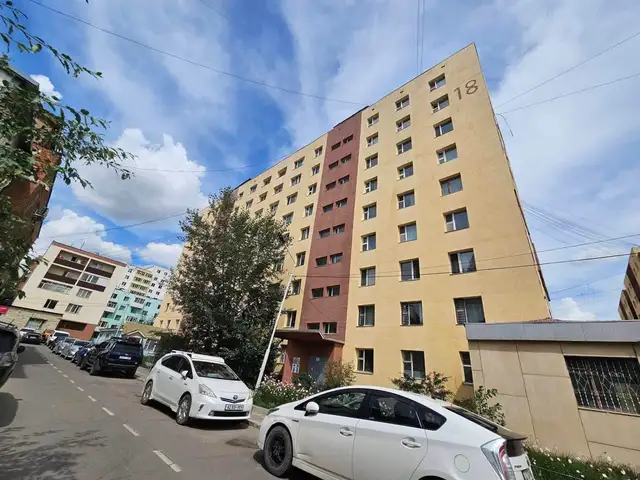 Тэнгис хойно нисдэг машины эсрэг талд 2 өрөө байр 56мкв, Улаанбаатар — Чингэлтэй — 5-р хороо