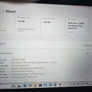 Dell 13.3, AMD Ryzen 5, 8 GB RAM, 256 GB, Улаанбаатар — Чингэлтэй — 3-р хороо