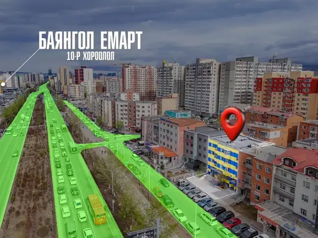 Төв зам дагуу үйлчилгээ, орон сууцны зориулалттай 950мкв, Улаанбаатар — Баянгол — 10-р хороолол