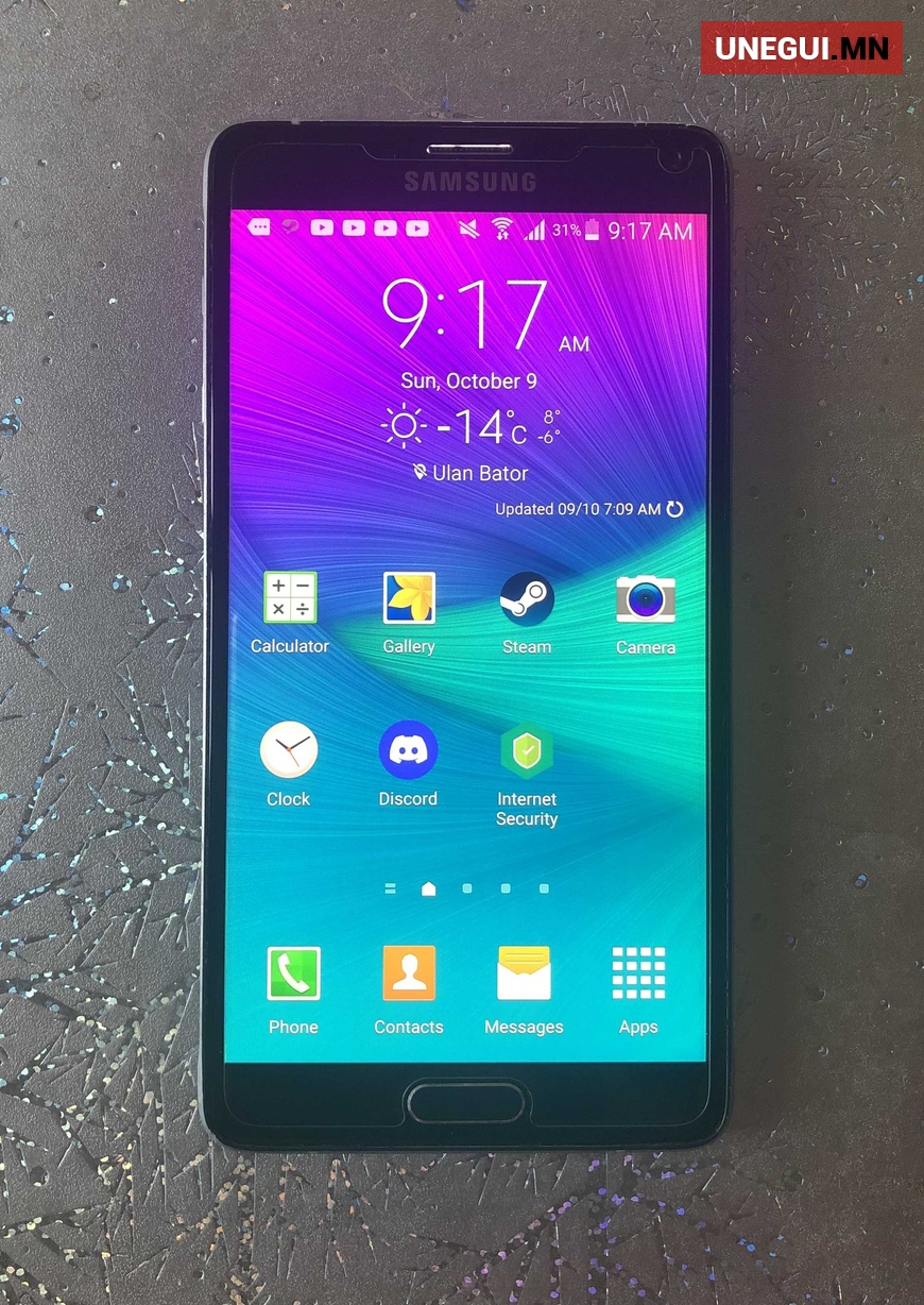 Samsung note 4 320,000 ₮ №6566117 УБ — Баянгол -д - Note 4 - Unegui.mn ...