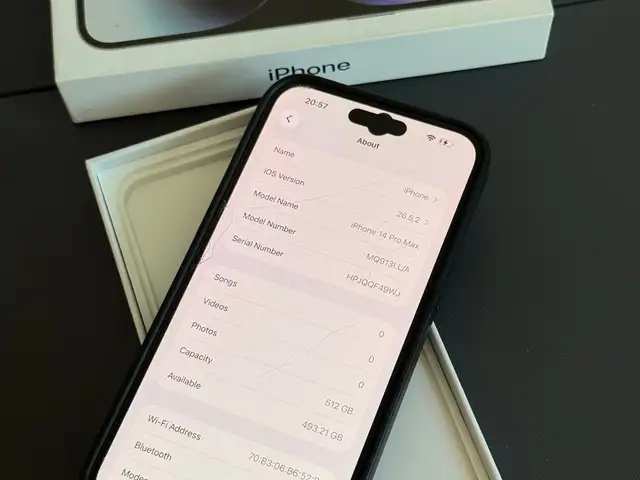 Apple iPhone 14 Pro Max, 512 gb, Silver, Улаанбаатар — Баянзүрх — Натур худалдааны төв