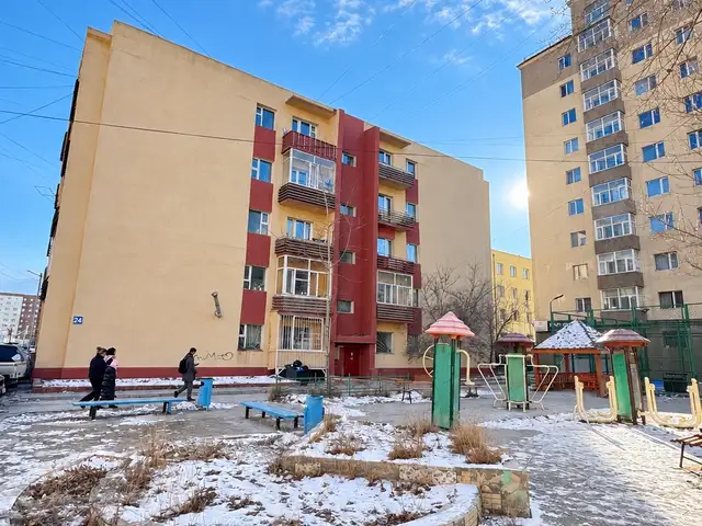 3-р сургуулийн зүүн хойно 2 өрөө 37.81м2 байр, Улаанбаатар — Сүхбаатар — 10-р хороо