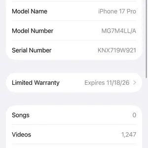 Apple iPhone 17 Pro, 256 gb, Улаанбаатар — Хан-Уул — Хүннү