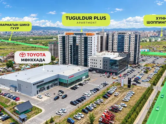 Tuguldur plus apartment-д 88.96 мкв мастертай 3 өрөө байр /яармаг/, Улаанбаатар — Хан-Уул — Яармаг