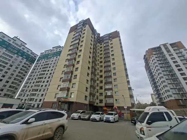 Бзд, авто оношилгооны чанх ард төгс апартмент-2 хотхонд 2 өрөө байр 42.56мкв, Улаанбаатар — Баянзүрх — Чулуун овоо