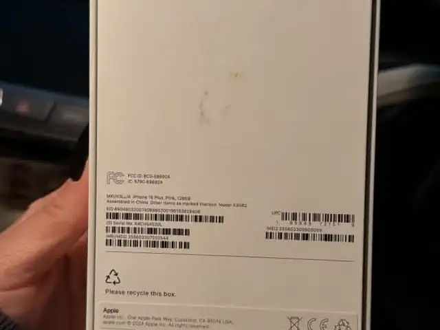 Apple iPhone 16 Plus, 128 gb, Улаанбаатар — Сүхбаатар — 5-р хороолол