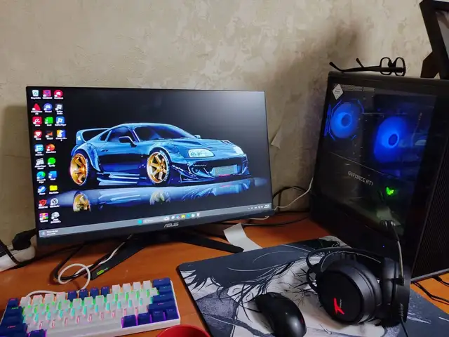 3070 i5 12400f 36gb dual ram ddr4 512gb ssd 240hz asus tuf monitor, Улаанбаатар — Хан-Уул — Viva city