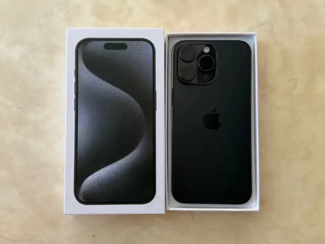 Apple iPhone 15 Pro Max, 256 gb, Black Titanium, Улаанбаатар — Хан-Уул — King Tower