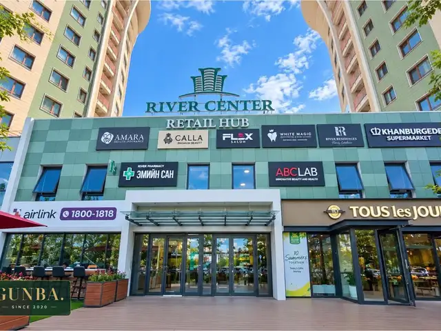 River center үйлчилгээний талбай 51.67мкв, Улаанбаатар — Хан-Уул — River Garden