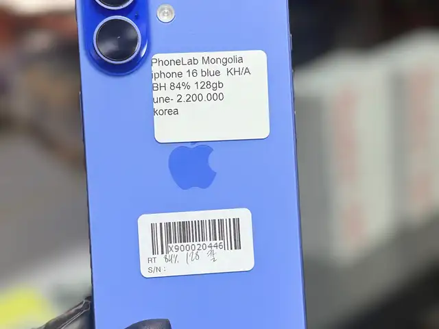 Apple iphone 16, 128 gb, Улаанбаатар — Баянгол — 3, 4 хороолол