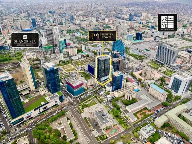 Хотын төвд, minister tower 96мкв 3 өрөө, Улаанбаатар — Сүхбаатар — 1-р хороо