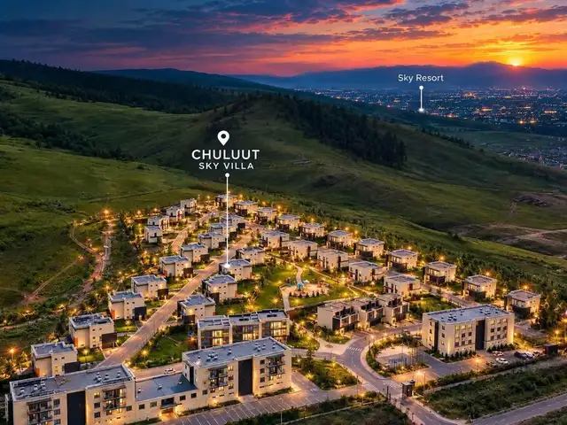 Sky resort зүүн тийш chuluut sky villa 3 өрөө 99мкв, Улаанбаатар — Баянзүрх — 11-р хороо