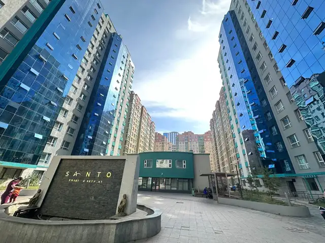 Santo apartment-д мастер өрөөтэй 116мкв 4 өрөө байр, Улаанбаатар — Баянзүрх — 26-р хороо