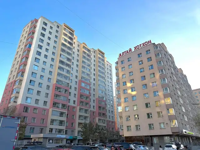 Алтай хотхонд 3 өрөө байр 60m2, Улаанбаатар — Баянгол — 24-р хороо