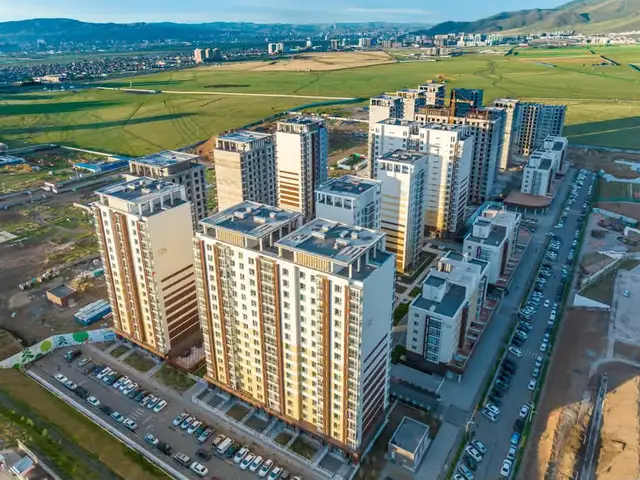 Нисэх, шинэ яармаг хотхонд гал тогоо тусдаа 54.4мкв, 2 өрөө, Улаанбаатар — Хан-Уул — 8-р хороо