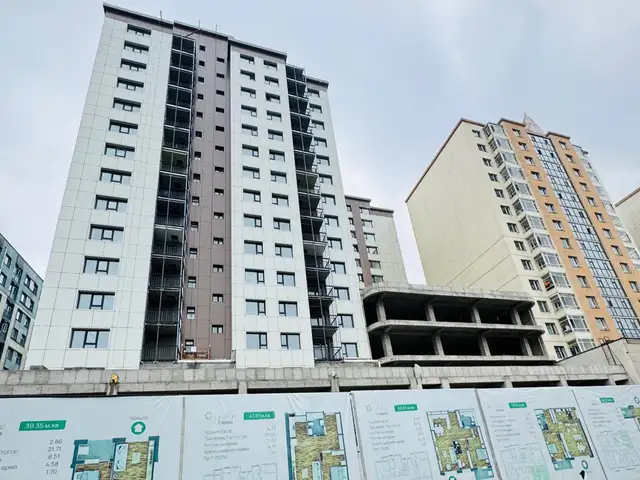 Бгд төв зам дагуу хархорин палас-т 2 өрөө байр 42.0мкв, Улаанбаатар — Баянгол — 29-р хороо
